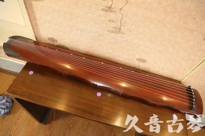 海东市●久音古琴  ●典藏系列20230522  [红洒金竹节]